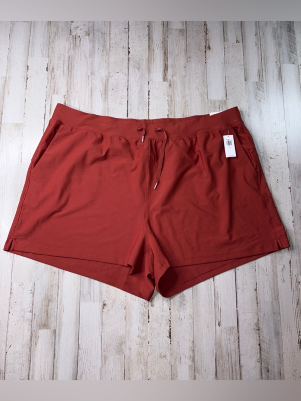 Old Navy Active Rust Red High-Rise Shorts Size 2X NWT